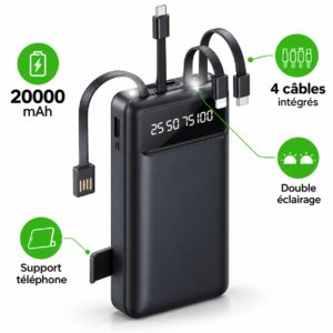 Power Bank VIMAX YK03 – 20 000 mAh