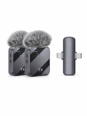 Microphone Sans Fil Double TX