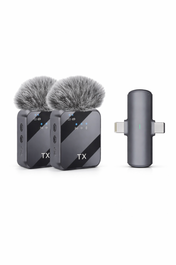 Microphone Sans Fil Double TX