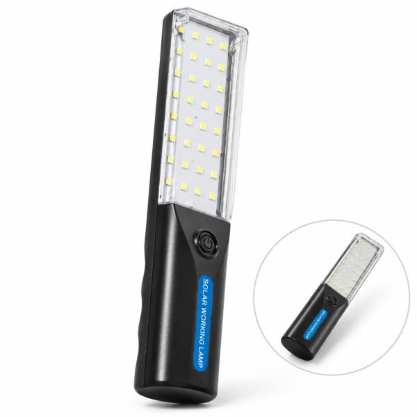 Lampe de Travail LED Solaire Rechargeable