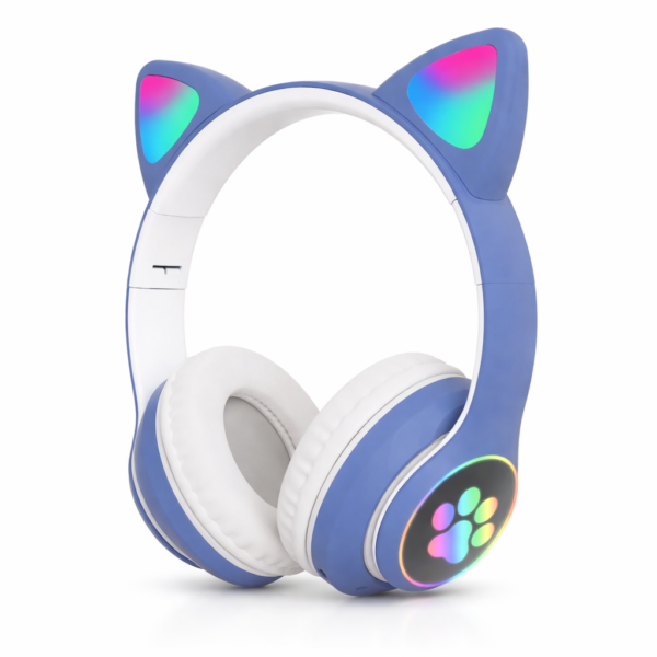 KittySound RGB – Casque Gaming Sans Fil LED