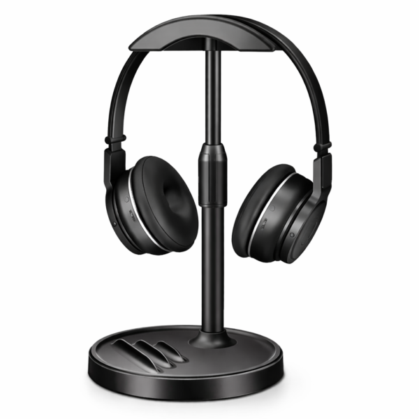 DualStand Pro – Support Casque & Smartphone 2-en-1