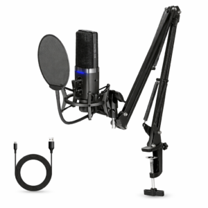 Microphone Condensateur USB Studio Microphone Condensateur USB Studio