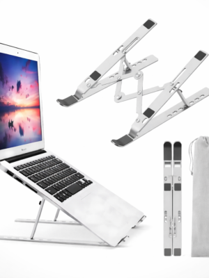 Support Ordinateur Portable Réglable en Aluminium
