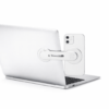 Support Téléphone pour Ordinateur Portable – Fixation Latérale Ajustable