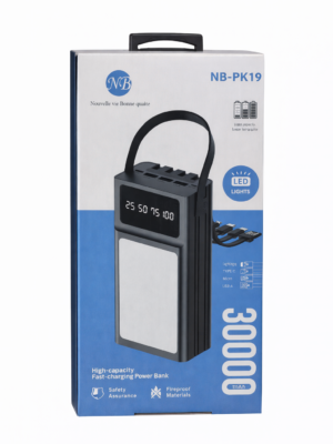 Power Bank NB-PK19 – 30 000 mAh Haute Capacité