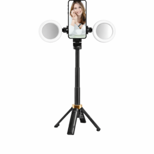 Selfie Stick JC-25H –  avec Double Ring Light