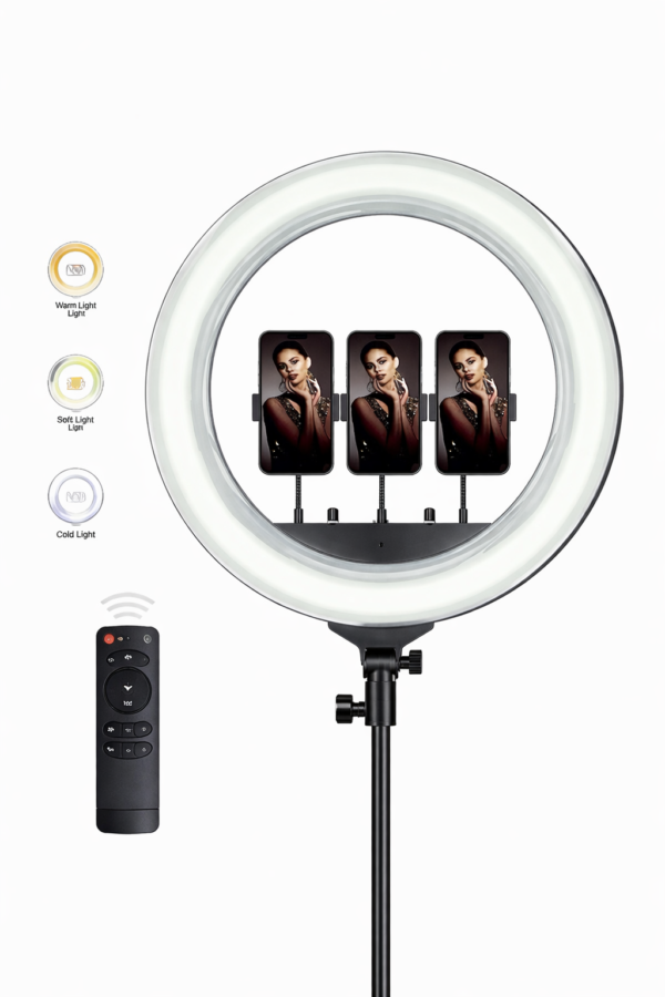 PLOKAMA LIVE-R45 – Soft Ring Light LED 450mm