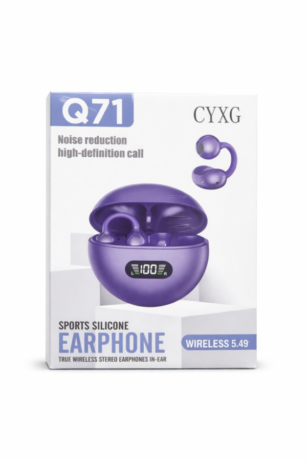 CYXG Q71 – Écouteurs Sans Fil Bluetooth CYXG Q71 – Écouteurs Sans Fil Bluetooth