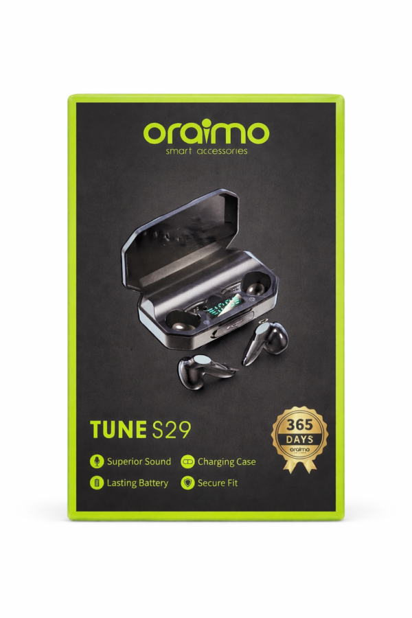 Oraimo Tune S29 – True Wireless Earbuds