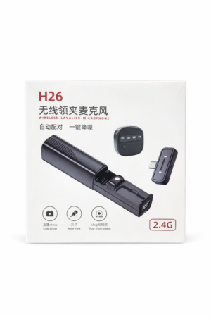 H26 – Micro Cravate Sans Fil 2.4G H26 – Micro Cravate Sans Fil 2.4G