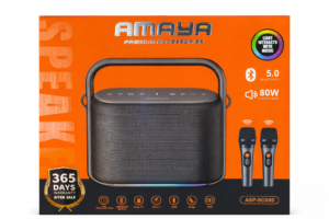 AMAYA ASP-SC500 – Speaker Bluetooth 80W (Avec 2 Micros) AMAYA ASP-SC500 – Speaker Bluetooth 80W (Avec 2 Micros)