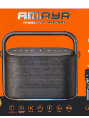 AMAYA ASP-SC500 – Speaker Bluetooth 80W (Avec 2 Micros)