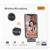 SX21 – Microphone Sans Fil HiFi + ANC