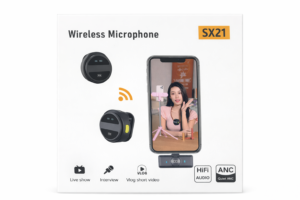 SX21 – Microphone Sans Fil HiFi + ANC