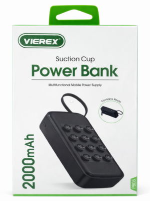 VIEREX PB05 – Power Bank Ventouse 20000mAh