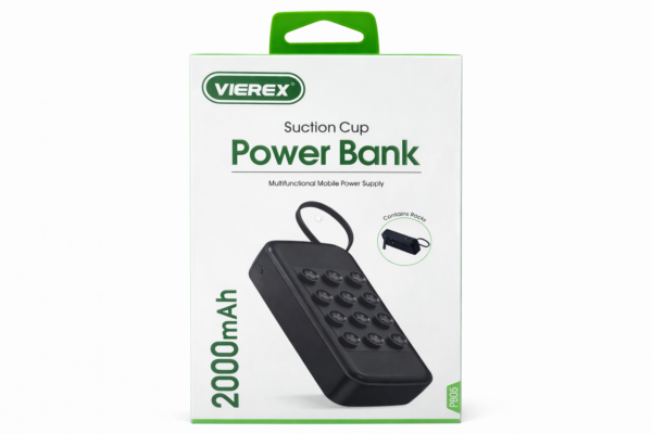 VIEREX PB05 – Power Bank Ventouse 20000mAh
