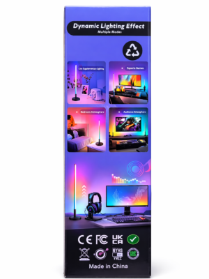 Lampe LED RGB Dynamique – Effets Lumineux Multiples