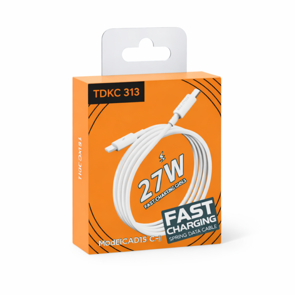 TDKC 313 – Câble Charge Rapide 27W TDKC 313 – Câble Charge Rapide 27W