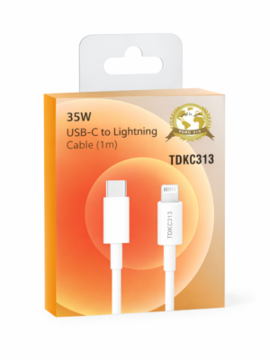 Câble TDKC313 35W – USB-C vers Lightning (1m)