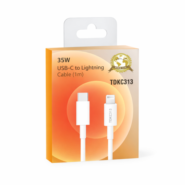 Câble TDKC313 35W – USB-C vers Lightning (1m)