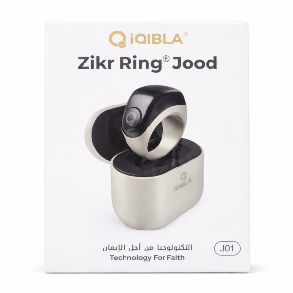 iQIBLA Zikr Ring Jood (J01) – Bague Intelligente de Dhikr