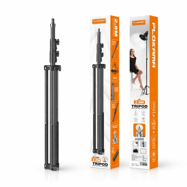 Tripod professionnel PLOKAMA PK-280D