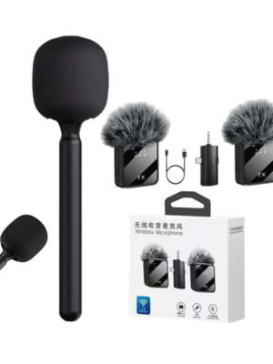 Microphone Sans Fil Double TX