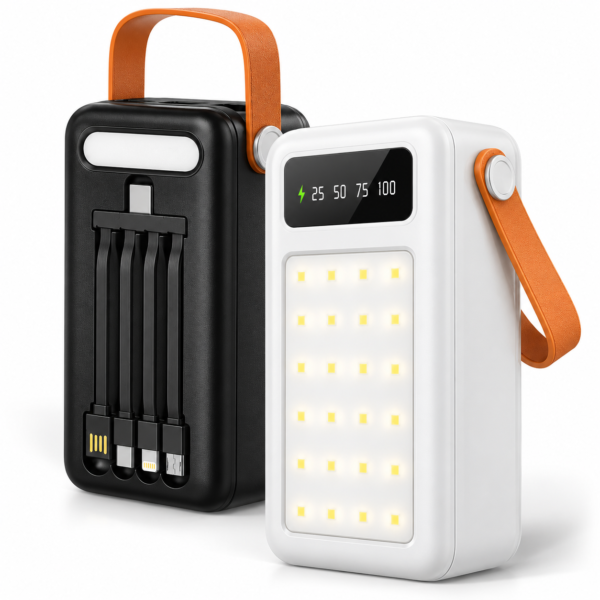 Oraimo Slice – Power Bank 60000 mAh avec Lampe LED