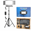 Kit Éclairage LED Pro 800 – Studio Vidéo Professionnel