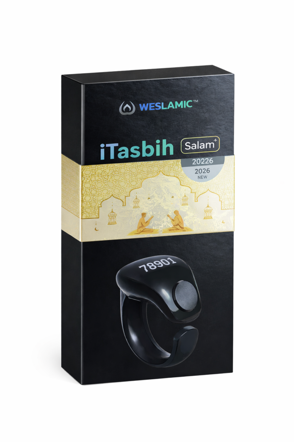 Compteur de Tasbih Digital iTasbih Salam – Bague Intelligente