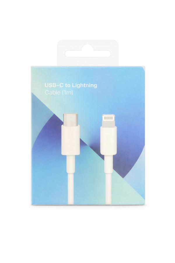 Câble USB-C vers Lightning (1 mètre)