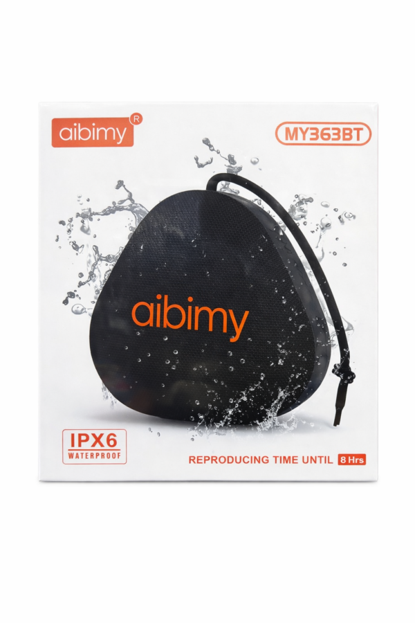 Aibimy MY363BT – Enceinte Bluetooth Étanche IPX6 avec LED