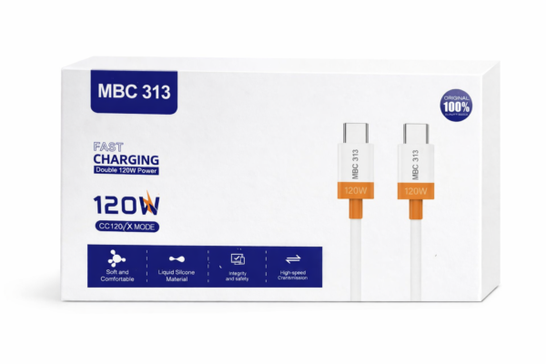 MBC 313 – Pack Charge Rapide 120W (Câble + Boîtier) MBC 313 – Pack Charge Rapide 120W (Câble + Boîtier)