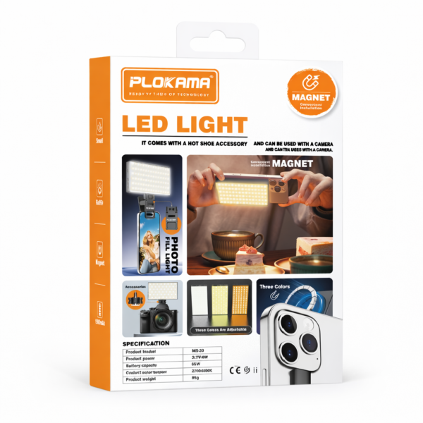 PLOKAMA MS-20 – Mini LED Magnetic Pro 6W