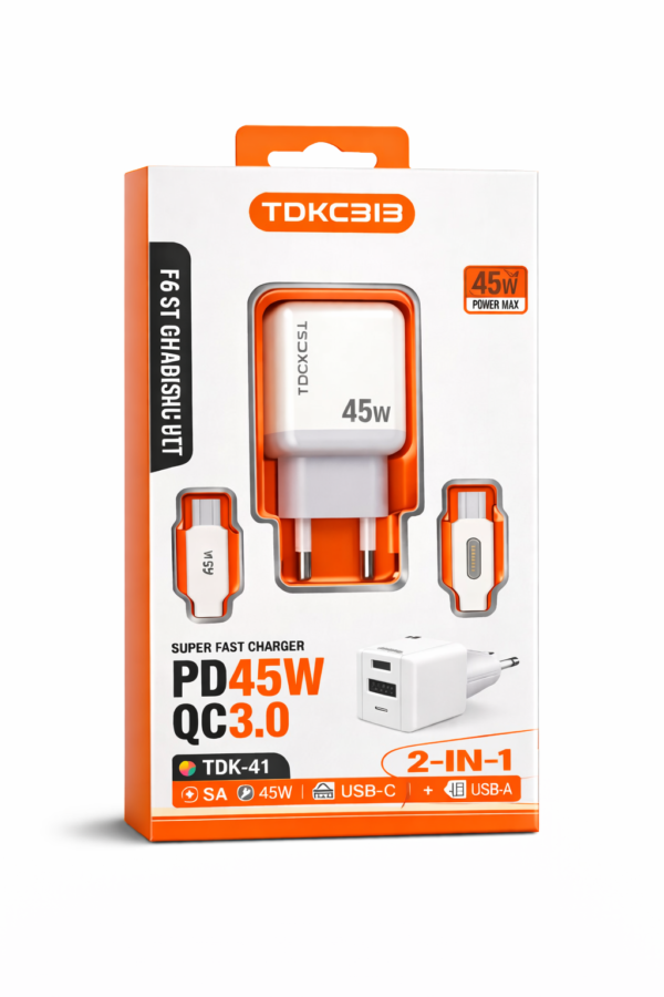 Chargeur Rapide TDKC313 PD 45W