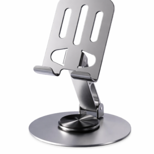 Support Téléphone & Tablette Réglable en Aluminium