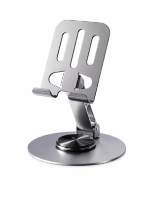 Support Téléphone & Tablette Réglable en Aluminium