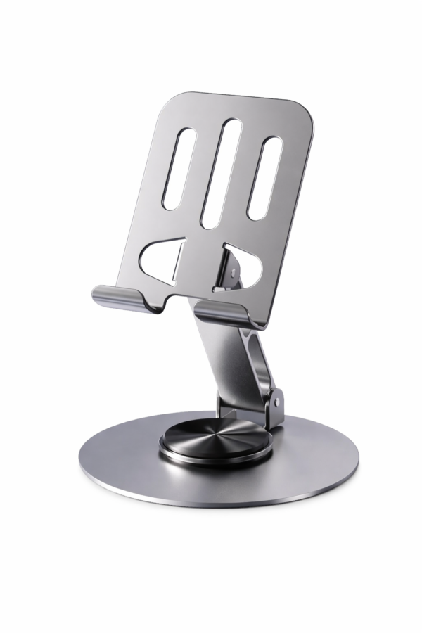 Support Téléphone & Tablette Réglable en Aluminium