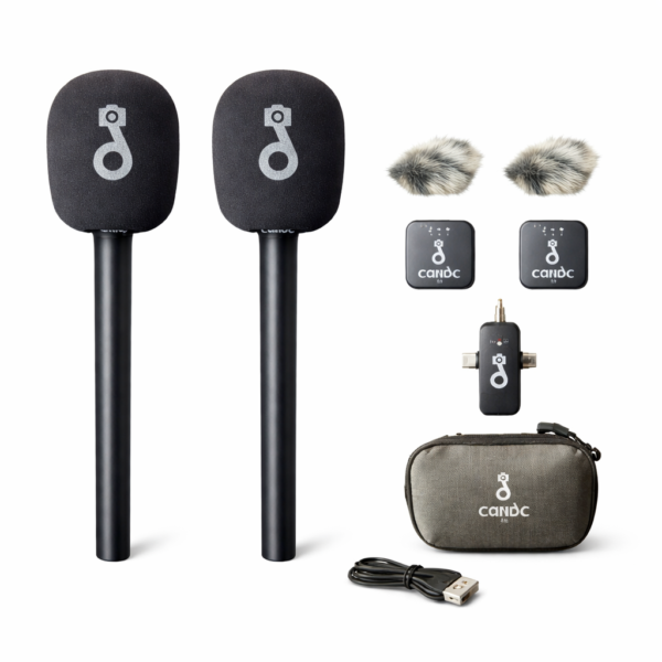 Candc Interview Dual Mic 2TX + 1RX