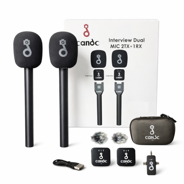 Candc Interview Dual Mic 2TX + 1RX
