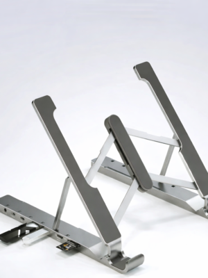 Support Ordinateur Aluminium avec HUB USB intégré