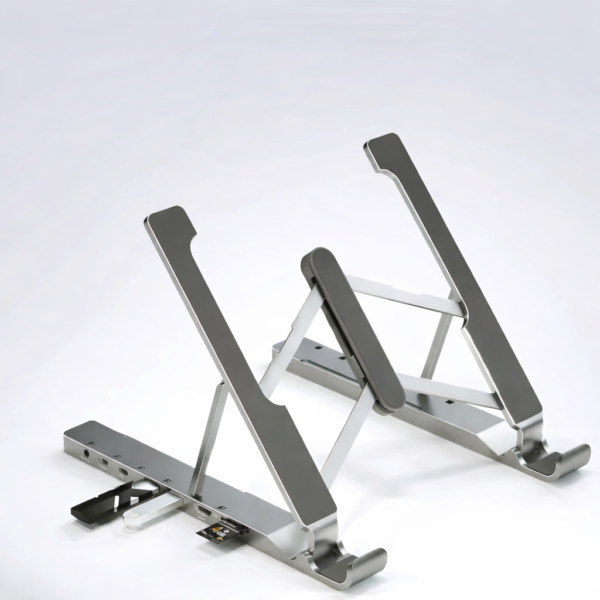 Support Ordinateur Aluminium avec HUB USB intégré