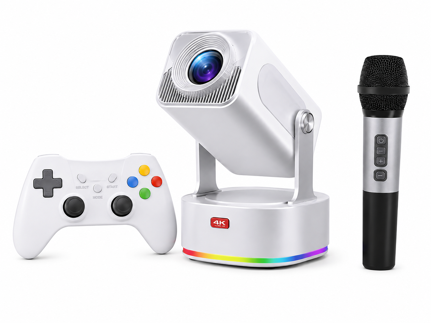 Mini Projecteur Karaoké Intelligent 4K