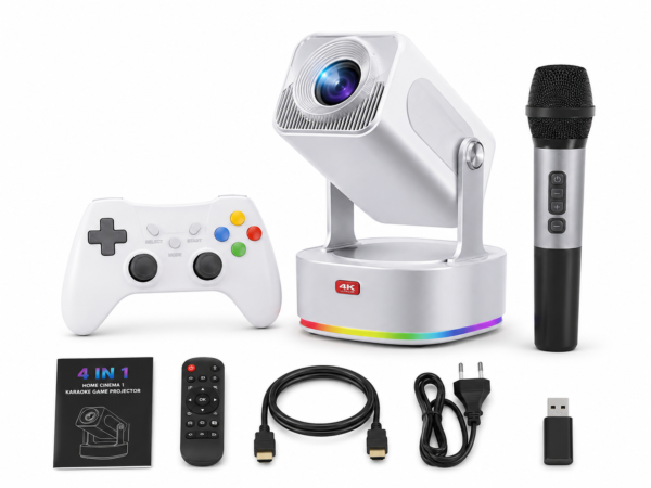 Mini Projecteur Karaoké Intelligent 4K