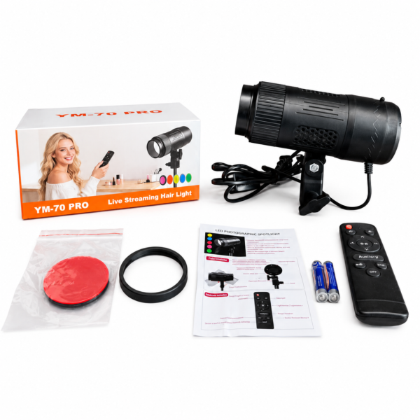 Lampe LED de Streaming YONGNUO YM-70 PRO Lampe LED de Streaming YONGNUO YM-70 PRO