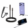 Câble USB-C 240W avec Support Téléphone Pliable
