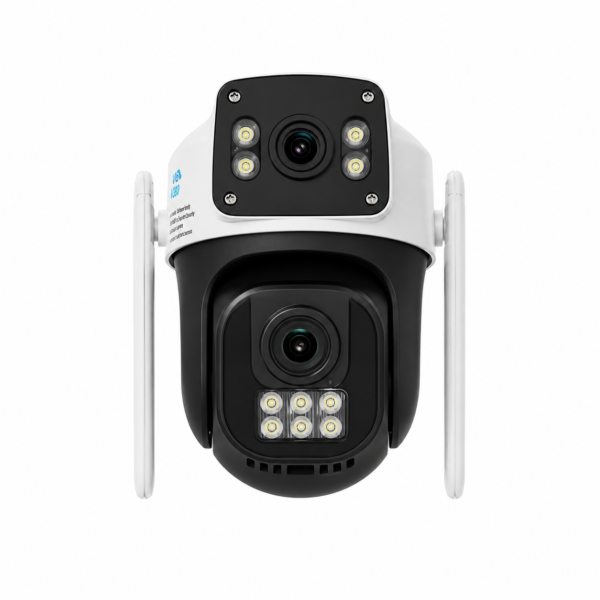 Caméra de Surveillance WiFi Intelligente V380 Double Objectif Caméra de Surveillance WiFi Intelligente V380 Double Objectif