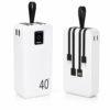 Power Bank HEPU HP-980 / HP-990 40 000 mAh – Câbles Intégrés