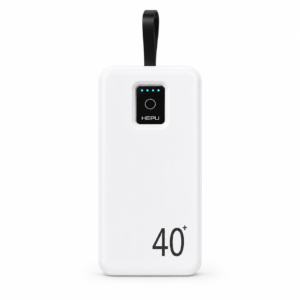 Power Bank HEPU HP-980 / HP-990 40 000 mAh – Câbles Intégrés